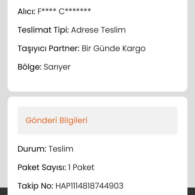 Teslim Edildi Görünüyor Ama Ürün Gelmedi Ve Mağduriyet Yaşıyorum
