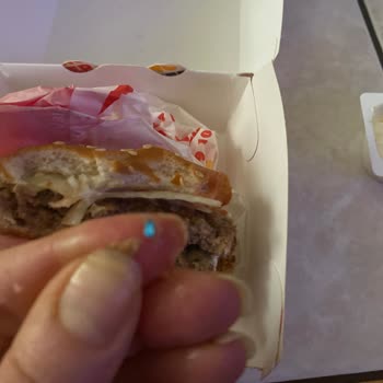 Burger King Bostancı’da Plastik Parça İçeren Köfte İçin Tam İade Ve Telafi Talebi