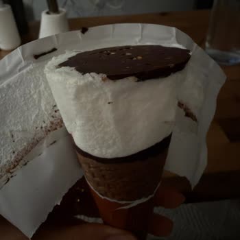 Algida Cornetto Disc Dondurmalarda Çikolata Yarım Sorunu