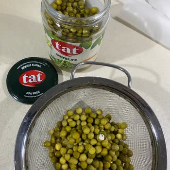 Bezelye Kavanozunda Salyangoz Kabuğu Tespit Edildi