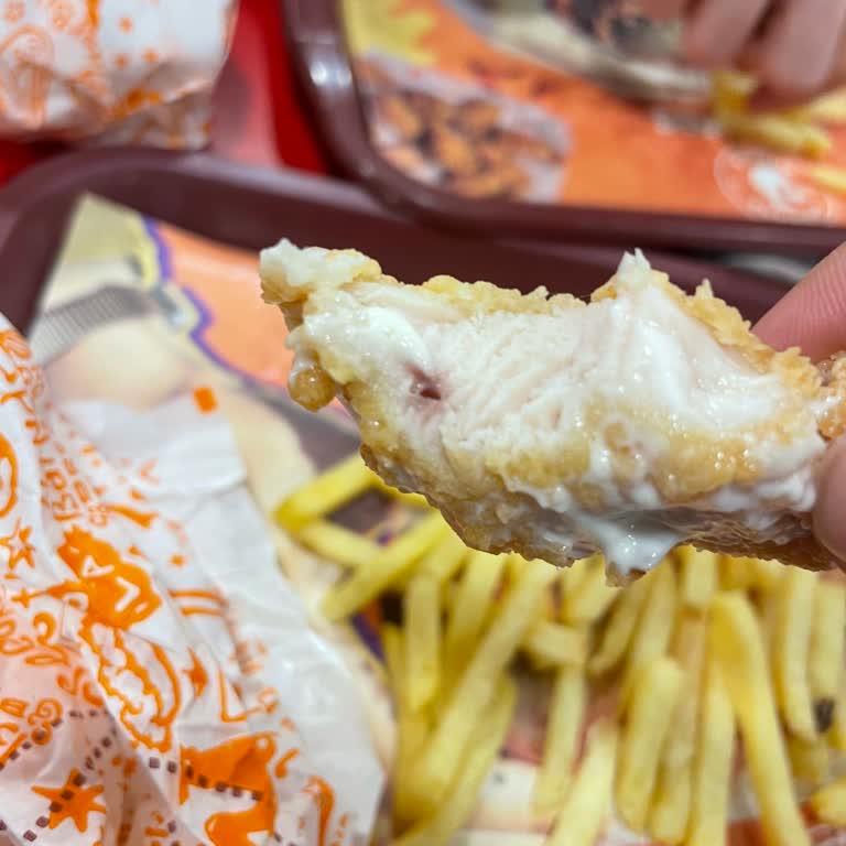 Popeyes Şubesinde Çiğ Tavuk Ve Aşırı Yağlı Patates Şikayeti