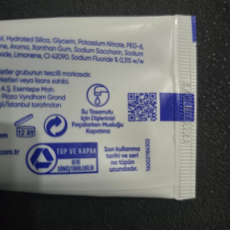 Sensodyne Diş Macunu Kullanımı Sonrası Şiddetli Hassasiyet Ve Ağrı