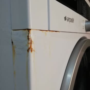 Arçelik Çamaşır Makinesinde Hızlı Paslanma Ve Servis İhmali