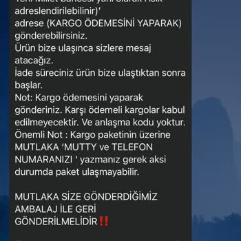 Ayıplı Ürün, İade Ücreti Ödemek Zorunda Kalan Müşterinin 4 Aylık Geri Ödeme Bekleyişi