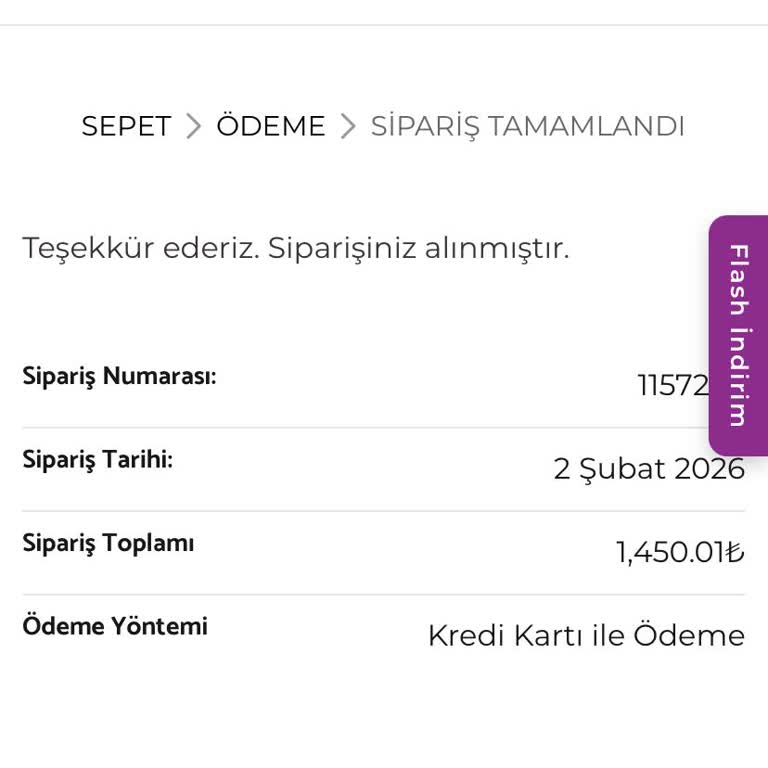 Organic Scarfs Sipariş Gönderilmedi, İade Talebi Reddedildi