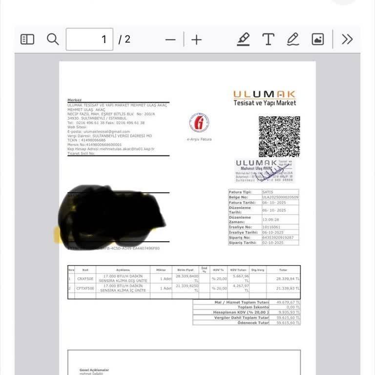 Daikin Klimasında Tek Kullanım Şansı Olmadan Üç Defa Parça Değişimi