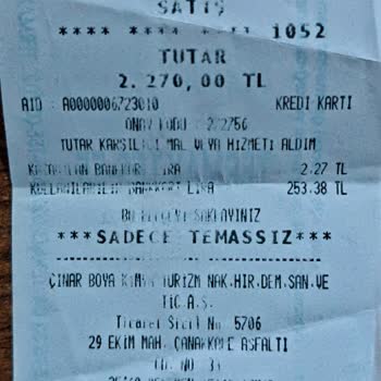 Faturadaki Plaka Hatası OYAK Yakıt Takibini Engelliyor