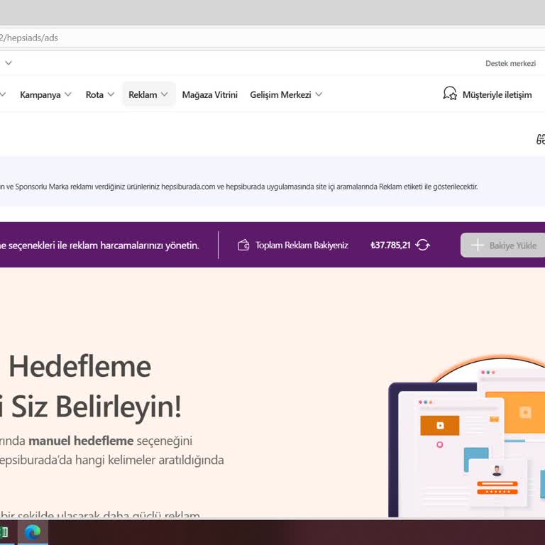 37.781,20 TL Reklam Bakiyesi İadesi İçin Hızlı Çözüm Talebi