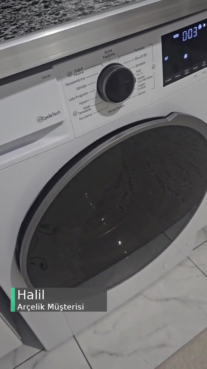 Arçelik Makinede Ses Var videonun kapak resmi