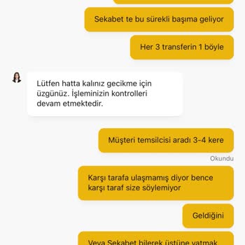 19.000 TL EFT’imin Sekabet Hesabına Yansımaması