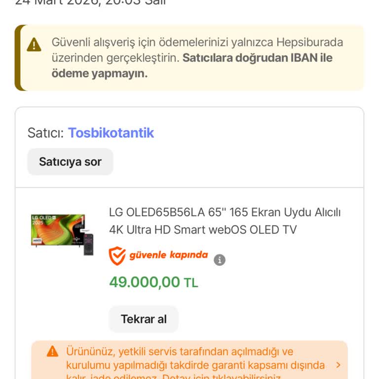 Hepsiburada'da Satıcı Zafiyeti Nedeniyle 46.500 TL Kayıp ve Kişisel Bilgi Sızıntısı