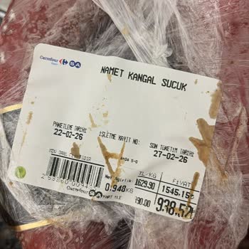 Carrefour'dan Son Tüketim Tarihine Yakın Sucuk Gönderimi