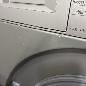 Bosch Serie 6 Inox Çamaşır Makinesinde Paslanma Ve Gövde Atma Sorunu