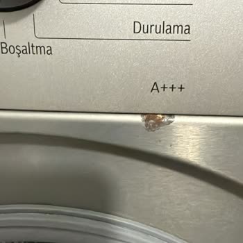 Bosch Serie 6 Inox Çamaşır Makinesinde Paslanma Ve Gövde Atma Sorunu