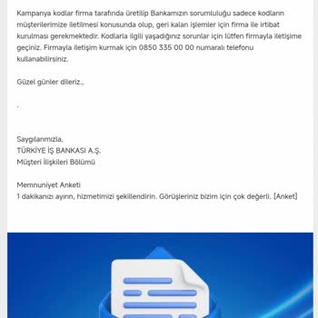 İş Bankası Kampanya İndirimi Alınamadı Ve 750 TL İade Yapılmadı