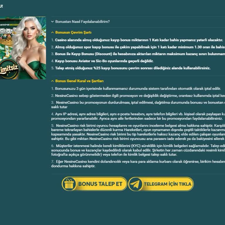 Nesinecasino Bonus Kurallarının Sonradan Değiştirilmesi Nedeniyle 200.000 TL Kazancım Silindi