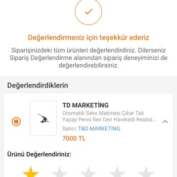 T&D Marketing Firmasından Yanıltıcı Ürün Gönderimi Ve İade Reddi