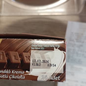 Şok Markette Son Kullanma Tarihi Geçmiş Çikolata Satışı Kabul Edilemez