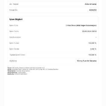 Migros Money Kartındaki Puanların İzinsiz Silinmesi Ve İadesi