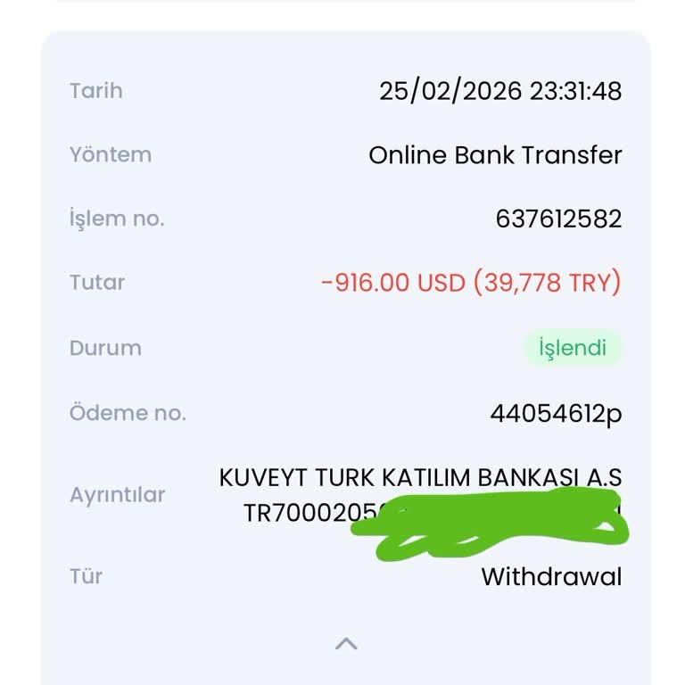 Yanıtsız Ve Uzun Süreli Para Çekme Gecikmesi