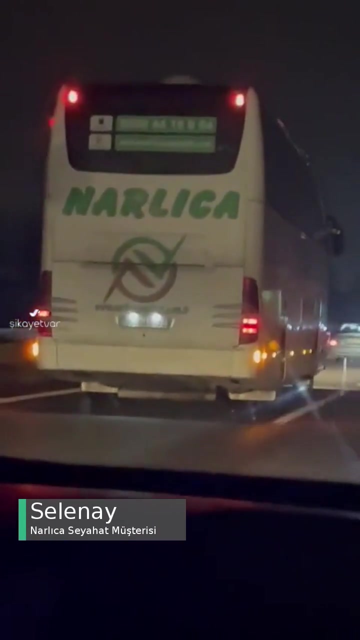 Narlıca Seyahat Tehlikeli Sürüş Yapan Şoför! videonun kapak resmi