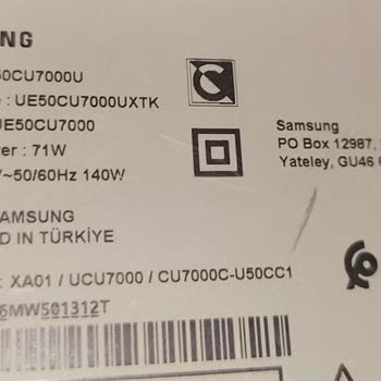 Samsung TV'de Erken LED Kararması, Garanti Süresi Dolmuş, Ücretsiz Onarım Talebi