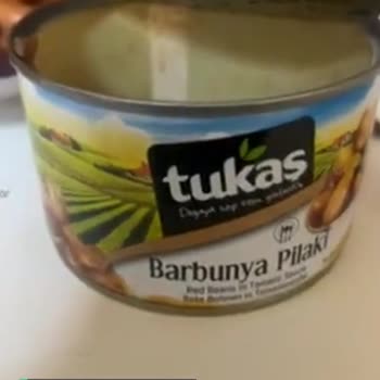Tukaş Kapalı Kutu Halindeki Barbunya Pilakiyi Açtık İçinden Sinek Çıktı