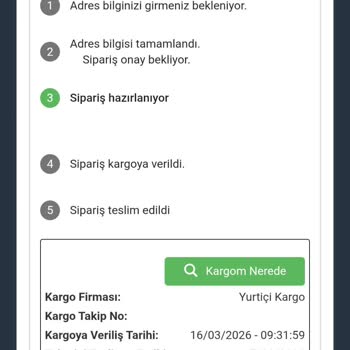İPhone 17 512 GB Siparişimin Kargoya Verilmemesi Ve Bilgi Eksikliği