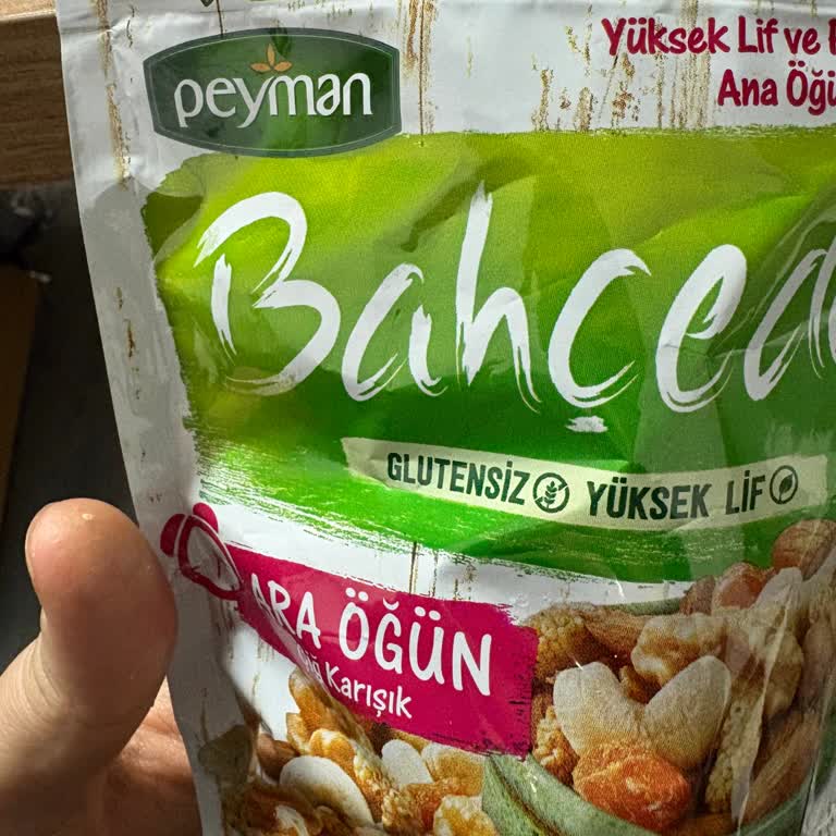 Peyman Bahçeden Çerez Paketi Kabuk Parçaları Dişime Zarar Verdi