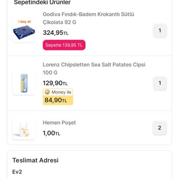 Migros Hemen'de Tek Poşet İçin İki Ücret Kesilmesi