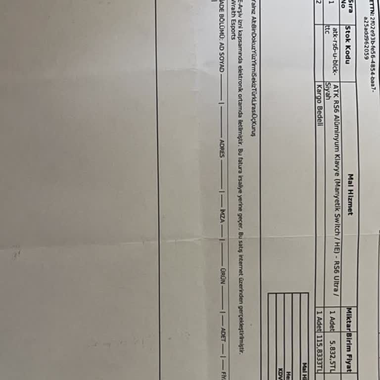 Wraith Klavyesinde Kablo Arızası Ve LED Bozukluğu, Şirketin Sorumluluğu Reddi Ve Değişim Talebi