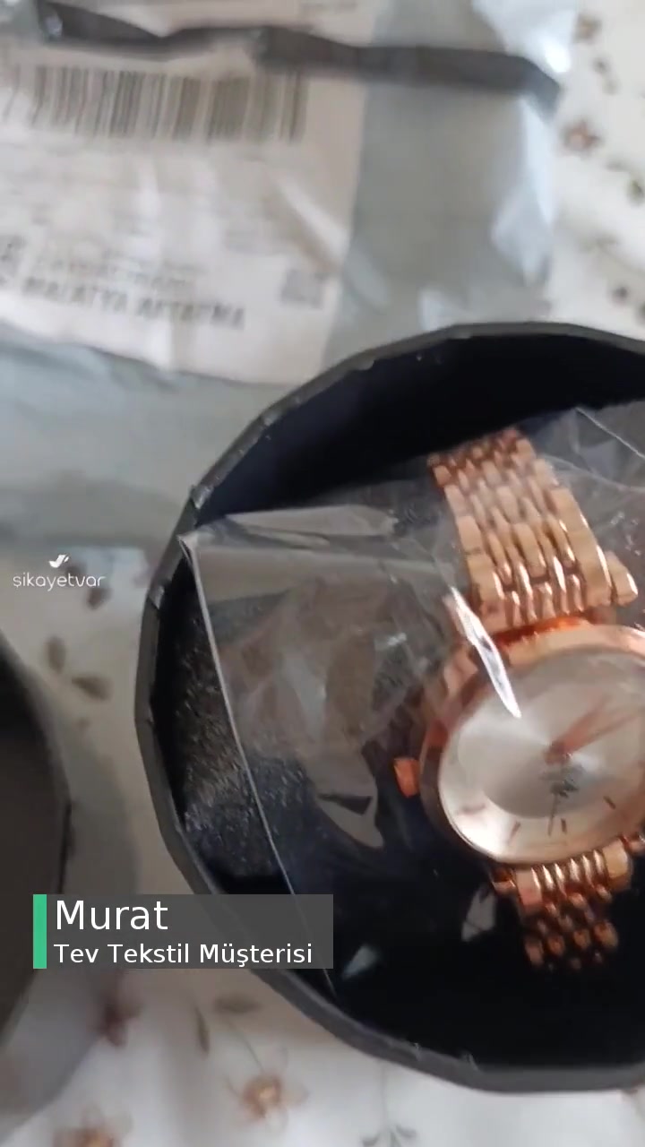 Tev Tekstil Saat Siparişimin Farklı Gelmesi! videonun kapak resmi