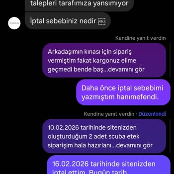 İade Ödemesi Gecikmesi Ve Telefon Açılmaması