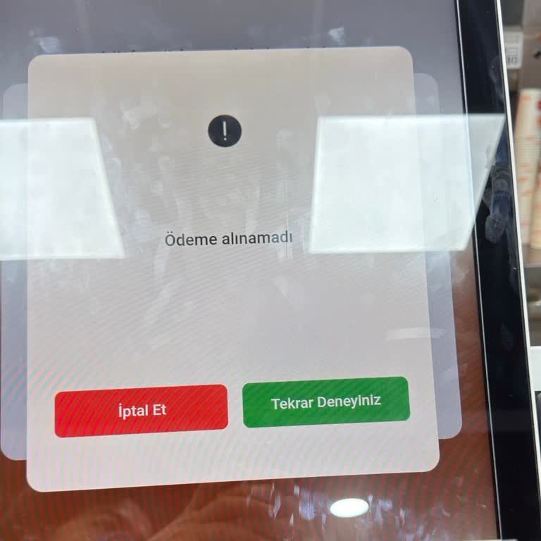 Popeyes Trump AVM Şubesinde Ödeme Alınamadı Uyarısı Sonrası Hesaptan Çekilen Tutarın İadesi Talebi