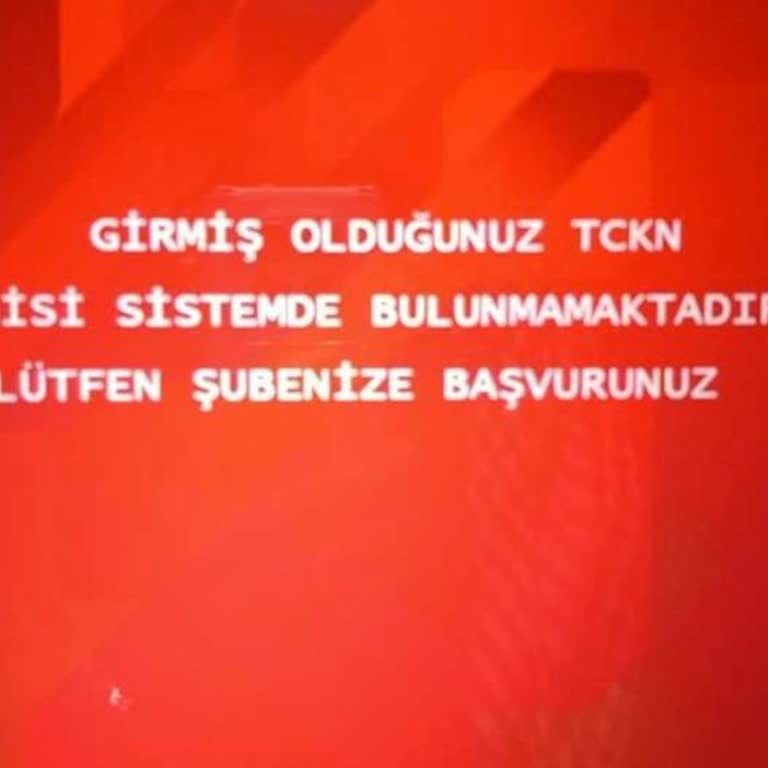 TOKİ İade Ödemesi Ziraat Bankasına Geçmiyor Ve ATM Çekiminde Kimlik Hatası