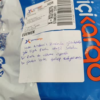 Renk Ve Kalite Uyuşmazlığı Nedeniyle İade Talebinin Gözardı Edilmesi