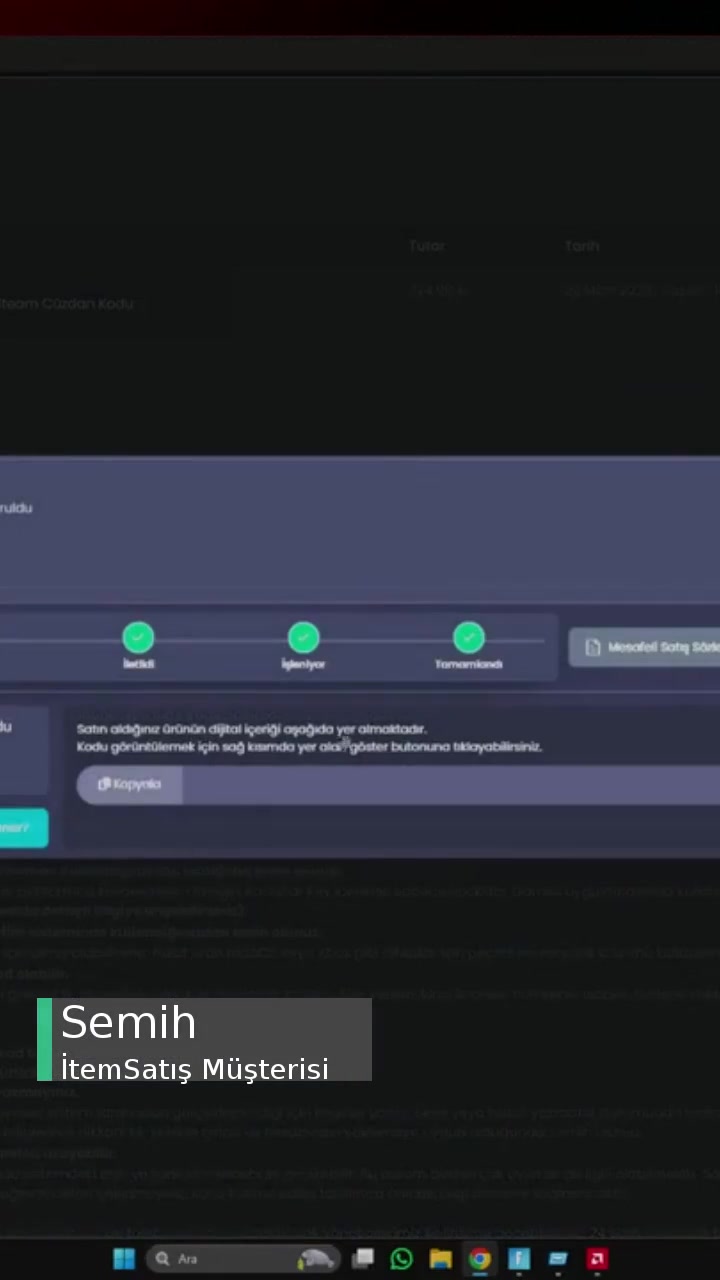 İtemsatis Kodum Gözükmüyor Ve Paramı Vermiyorlar videonun kapak resmi