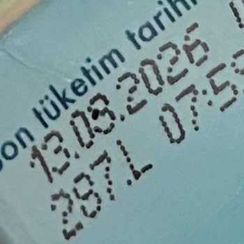Danone Sütü Son Kullanma Tarihi Manipülasyonu