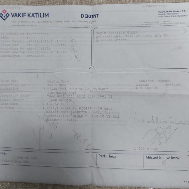 Umre Seyahatimiz İptal Edildi, Kesintisiz İade Talebi