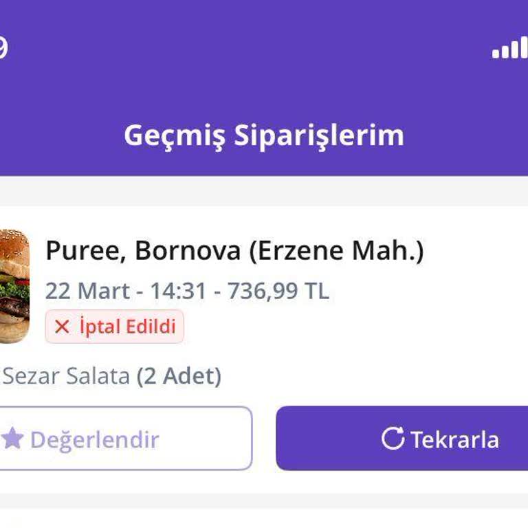 GetirYemek'te Adres Bulunamadığı Gibi Gerekçeyle Sipariş İptali Ve İadesiz Ücret Kesintisi