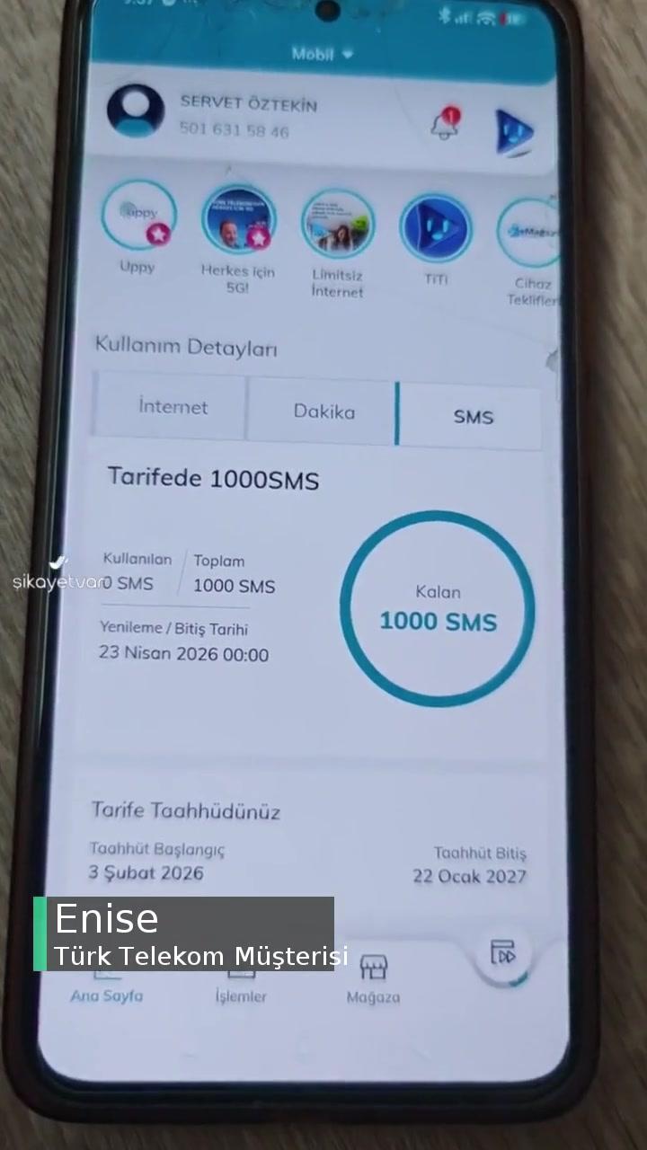 Türk Telekom Sorunu Yaşıyorum. Bütün Vaatler Yalan videonun kapak resmi