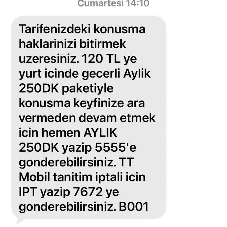 Astronomik Aşım Ücreti Ve Yanıltıcı SMS Bildirimi