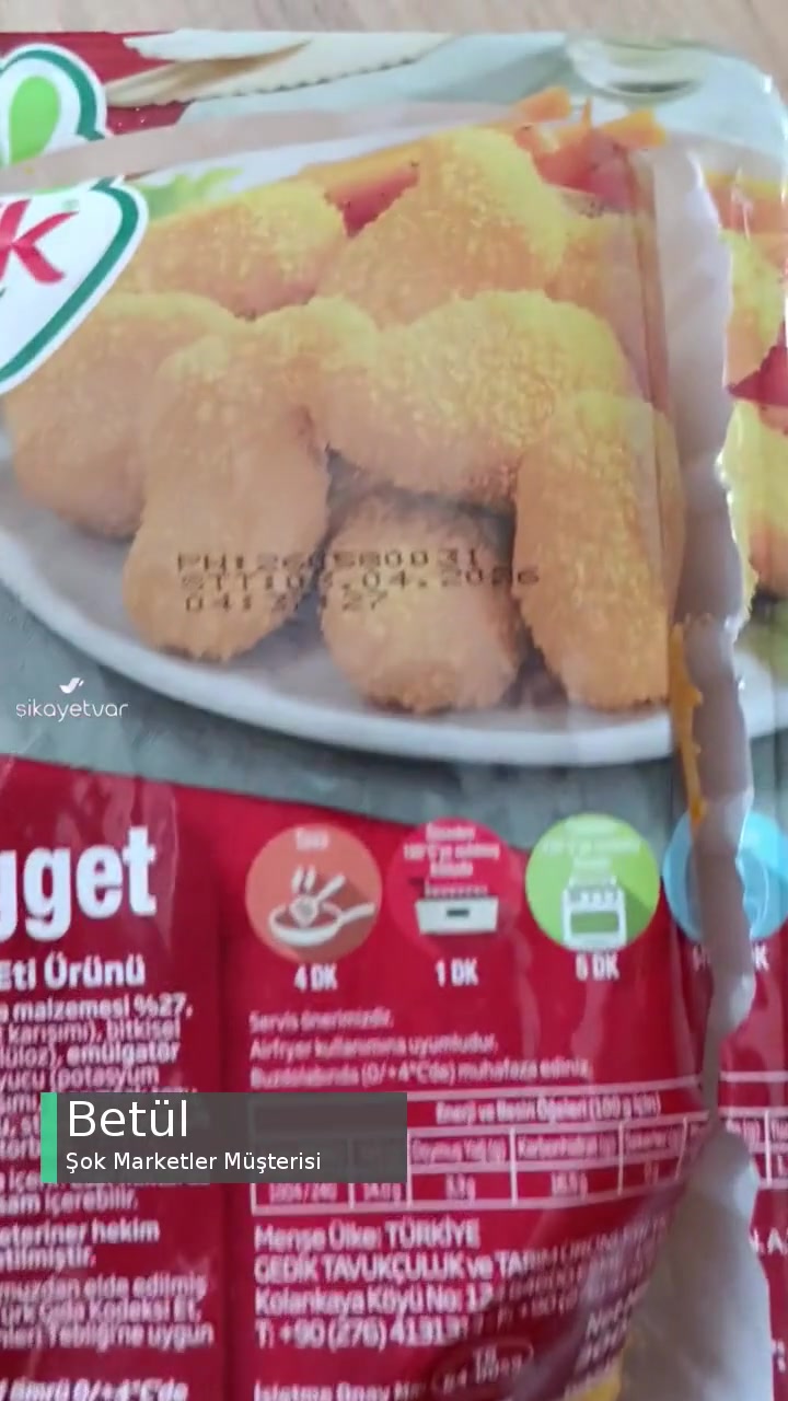 Şok Nugget Küflü Çıktı videonun kapak resmi