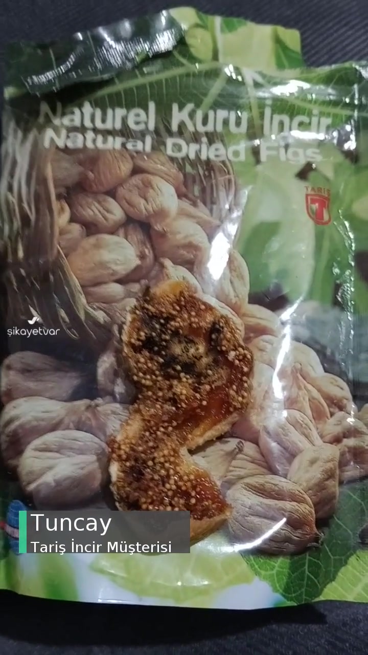 TARİŞ Kuru Natürel İncir Bozuk İçi Simsiyah! videonun kapak resmi