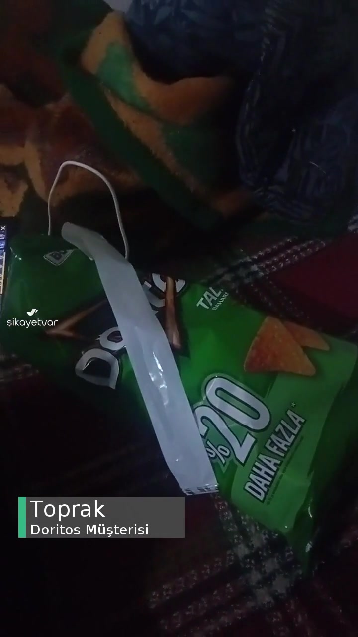 Doritos Yeni Açılan Paketin İçinden Çıkan Kodun Kullanılmış Olması! videonun kapak resmi