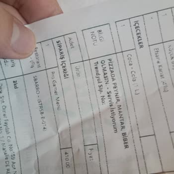 Süt Alerjisi Bildirilen Siparişe Peynirli Pizza Geldi Ve İadesi Reddedildi