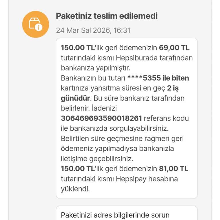 Adres Yetersiz İddiası Nedeniyle Hepsijet’in Teslimat Hatası Ve Mağduriyetim