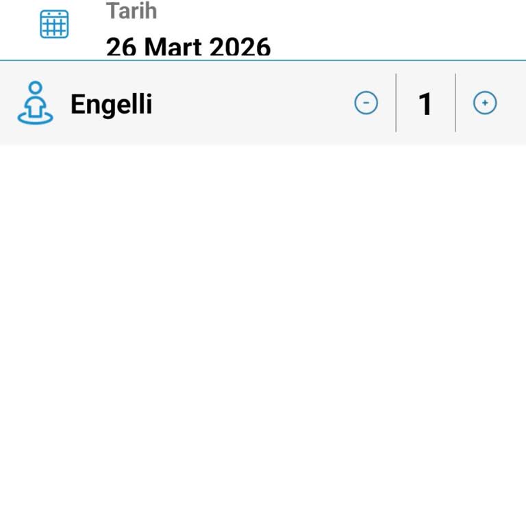 Engelli Bileti Ücreti Normal Biletle Aynı
