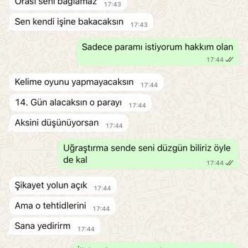 İade Talebi Cevapsız Ve Ödeme Gecikiyor