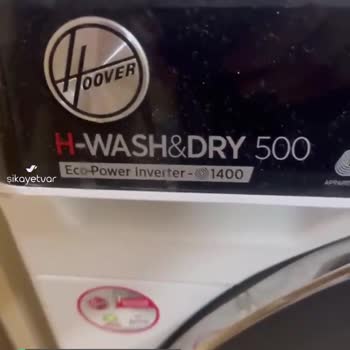 Hoover Dry& Wash Kurutmalı Çamaşır Makinesi Mağduriyeti!